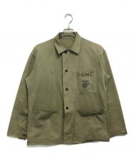 VINTAGE MILITARY (ヴィンテージ ミリタリー) USMC P-41 HBTジャケット カーキ サイズ:表記なし