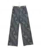 SASQUATCHfabrix.サスクワッチファブリックス）の古着「5PK FLARE PANTS」｜ネイビー