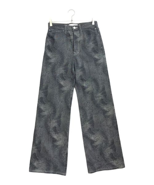 SASQUATCHfabrix.（サスクワッチファブリックス）SASQUATCHfabrix. (サスクワッチファブリックス) 5PK FLARE PANTS ネイビー サイズ:Ｓの古着・服飾アイテム