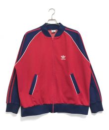 adidas（アディダス）の古着「80’sトラックジャケット」｜レッド