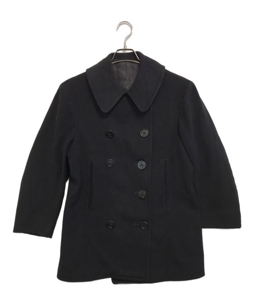 VINTAGE MILITARY（ヴィンテージ ミリタリー）VINTAGE MILITARY (ヴィンテージ ミリタリー) U'S NAVY Pコート ネイビー サイズ:表記なしの古着・服飾アイテム