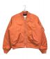 stussy（ステューシー）の古着「BUILT REVERSIBLE BOMBER JACKET」｜オレンジ×ブラック