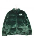 THE NORTH FACE×SUPREMEザ ノース フェイス×シュプリーム）の古着「Fur Nuptse Jacket」｜グリーン