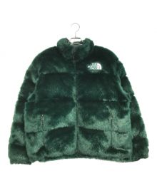 THE NORTH FACE×SUPREME（ザ ノース フェイス×シュプリーム）の古着「Fur Nuptse Jacket」｜グリーン