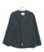 WTAPSダブルタップス）の古着「SCOUT 02 / LS / POLY. BROADCLOTH. SPEC」｜ブラック