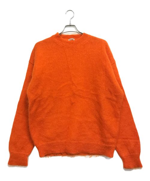 AURALEE（オーラリー）AURALEE (オーラリー) KID MOHAIR KNIT オレンジ サイズ:5の古着・服飾アイテム