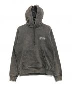 stussyステューシー）の古着「Dyed Stussy Designs Hoodie」｜ブラック