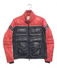 MONCLER (モンクレール) レーシングダウンジャケット レッド サイズ:SIZE 1