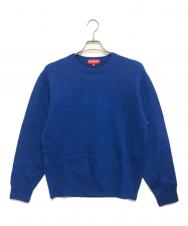 SUPREME (シュプリーム) Piled Sweater Top ブルー サイズ:S