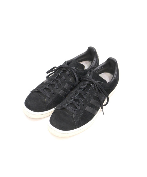 中古 古着通販 Adidas アディダス スウェードスニーカー ブラック サイズ 26 5 5551 ブランド 古着通販 トレファク公式 Trefac Fashion