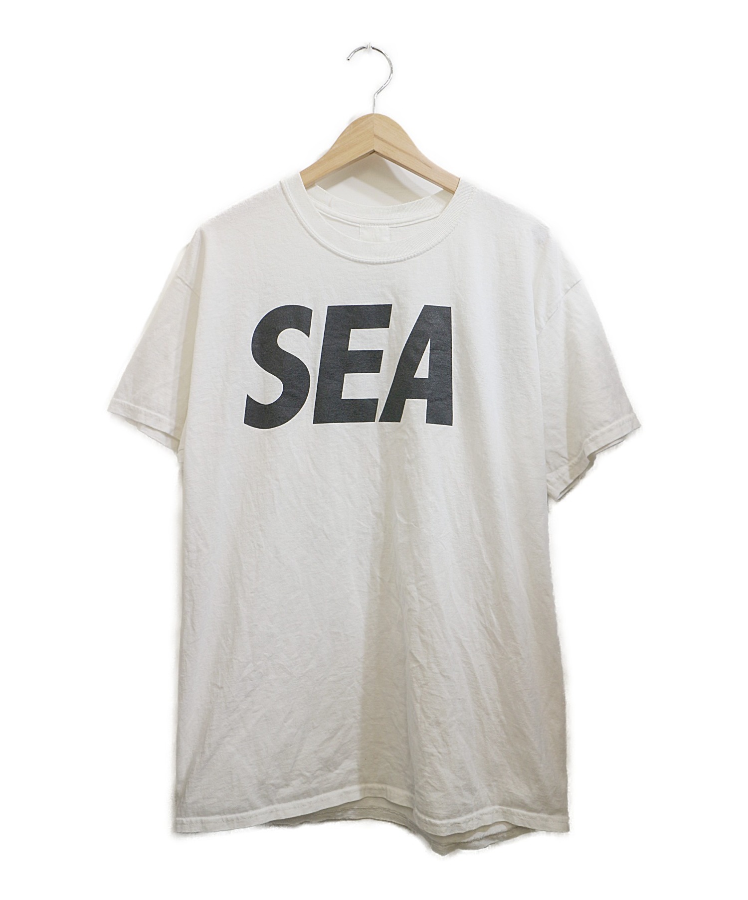 レッド系 WIND AND SEA / ウィンダンシー 初期ロゴTシャツ - Tシャツ