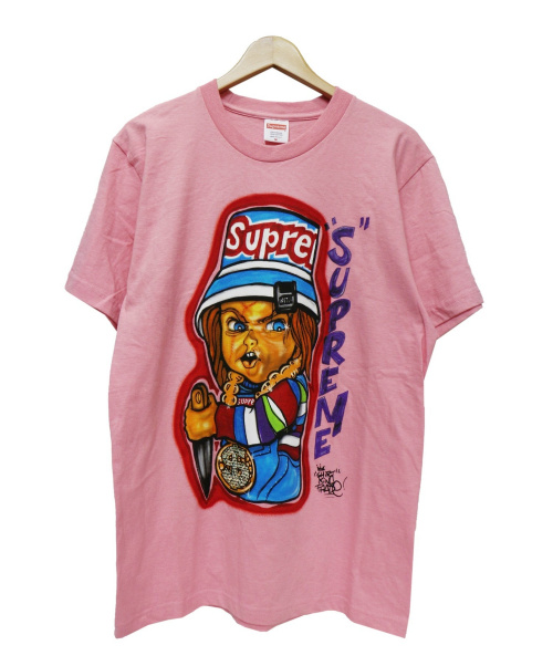 中古 古着通販 Supreme シュプリーム Tシャツ ピンク サイズ M 未使用品 ブランド 古着通販 トレファク公式 Trefac Fashion