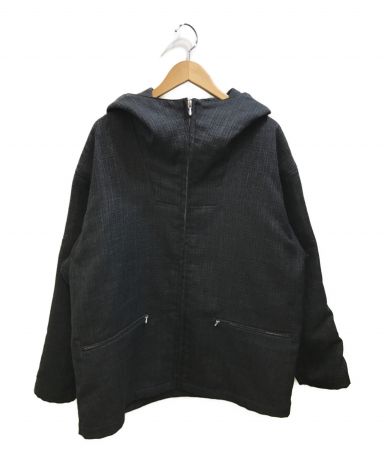 【中古・古着通販】AURALEE (オーラリー) BLUEFACED WOOL DOUBLE CLOTH ZIP HOODIE グレー  サイズ:4｜ブランド・古着通販 トレファク公式【TREFAC FASHION】スマホサイト