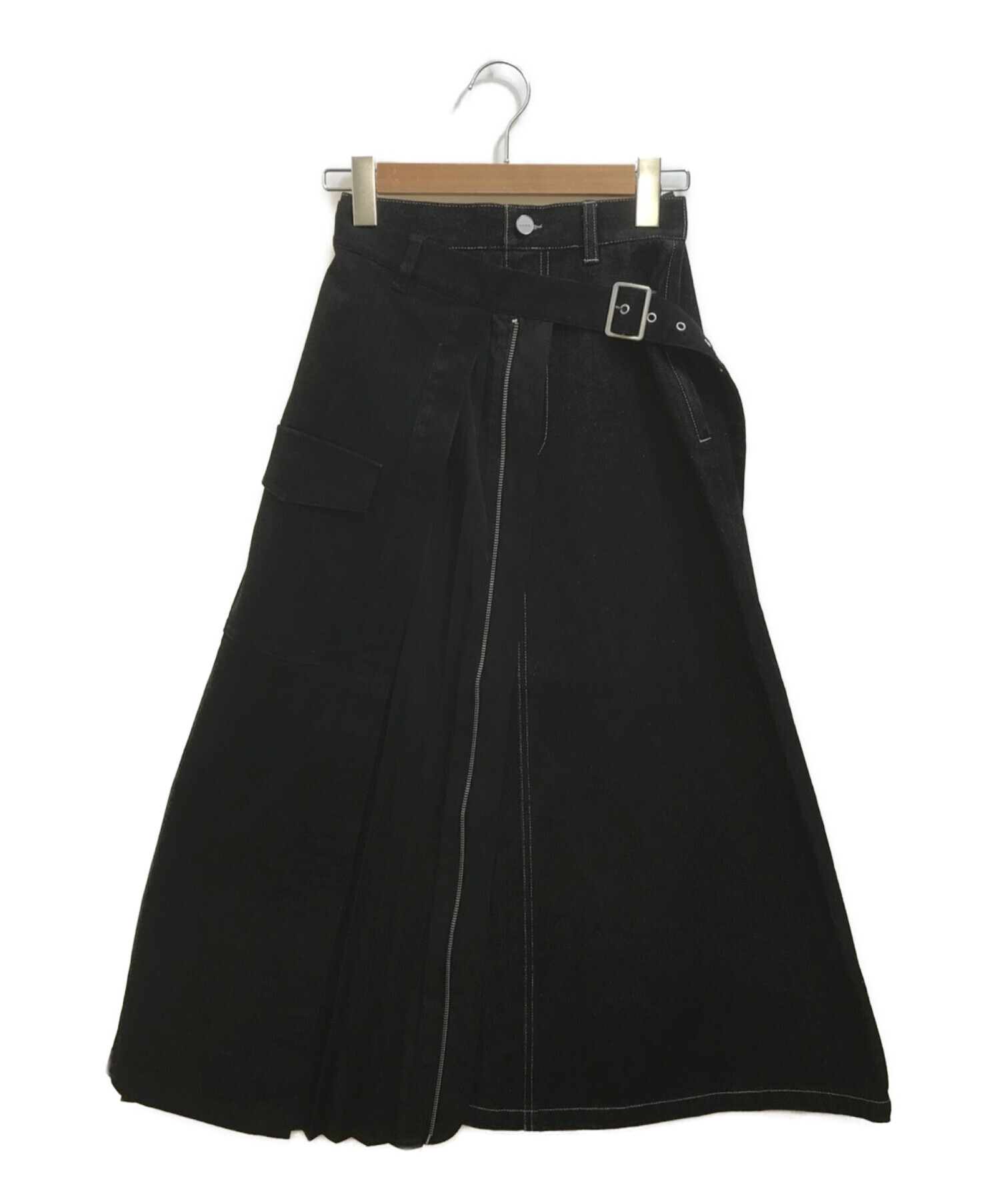 完売新品 Ameri MILITALY DOCKING DENIM SKIRT culto.pro