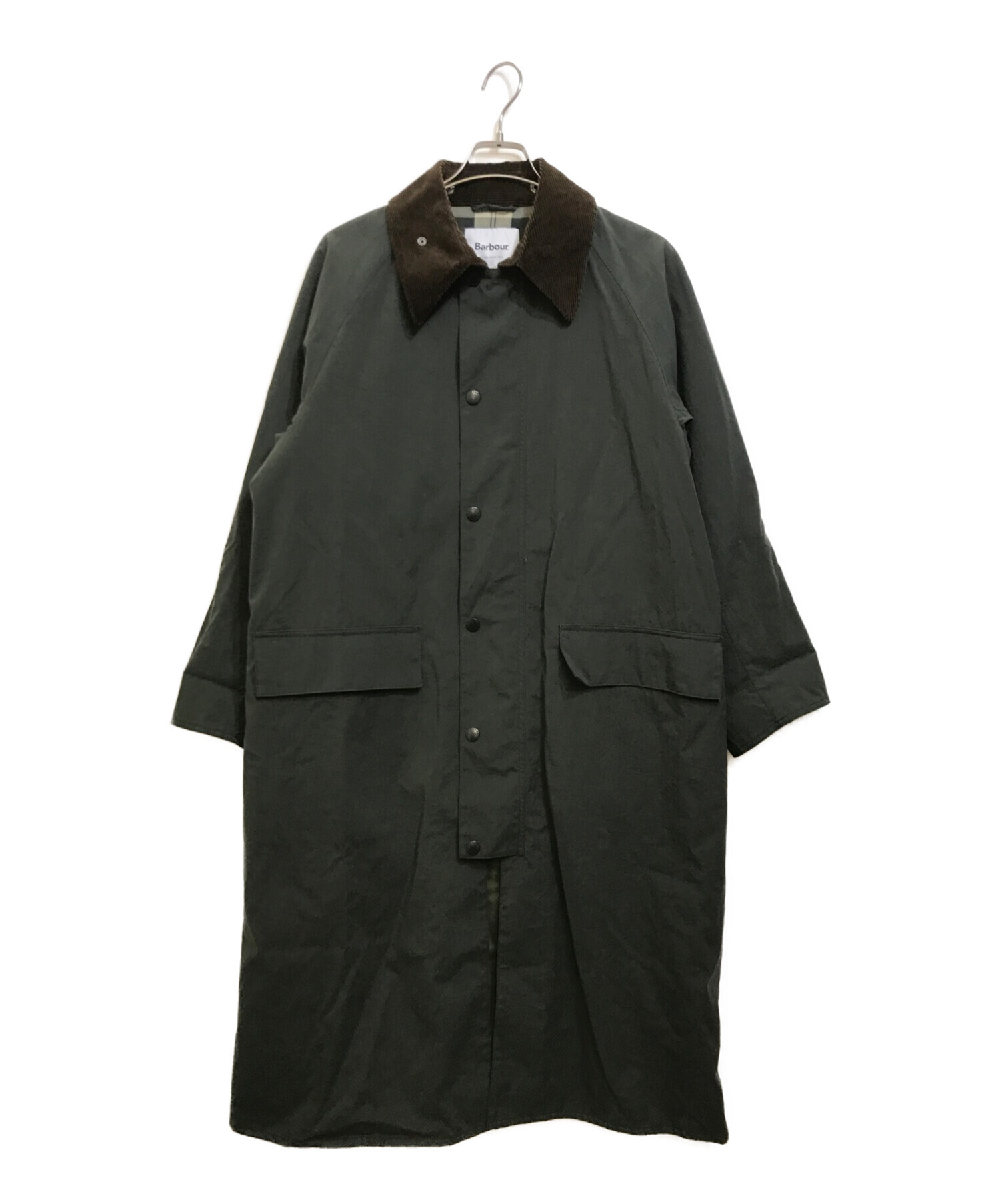 Barbour (バブアー) ロングコート カーキ サイズ:38