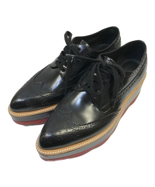 中古・古着通販】PRADA (プラダ) プラットフォームウェーブソール