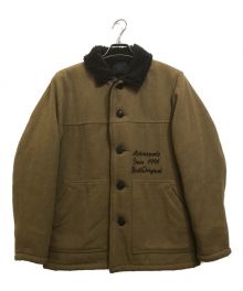 A Bulletproof Parka BULL ORIGINAL（ブルオリジナル）の古着「WOOL RANCH JACKET」｜ベージュ