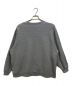 CLANE (クラネ) C SWEAT TOPS グレー サイズ:M：3980円