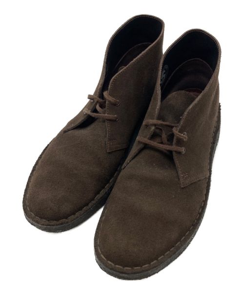 CLARKS（クラークス）CLARKS (クラークス) デザートブーツ ブラウン サイズ:26.5の古着・服飾アイテム