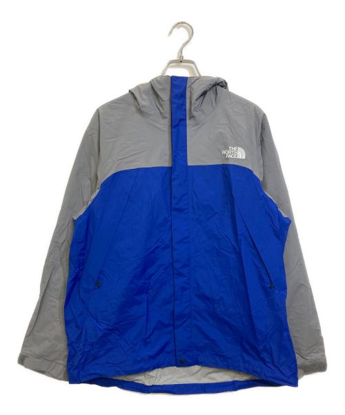 THE NORTH FACE（ザ ノース フェイス）THE NORTH FACE (ザ ノース フェイス) ドットショットジャケット ブルー×グレー サイズ:Ｍの古着・服飾アイテム