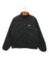 中古・古着 stussy (ステューシー) 8 BALL SHERPA JACKET ブラック×オレンジ サイズ:L：21000円