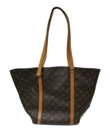 LOUIS VUITTON（ルイ ヴィトン）の古着「サック ショッピング ショルダートートバッグ」｜ブラウン