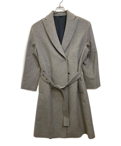 BRUNELLO CUCINELLI（ブルネロクチネリ）BRUNELLO CUCINELLI (ブルネロクチネリ) カシミヤ混ーコート グレー サイズ:42の古着・服飾アイテム