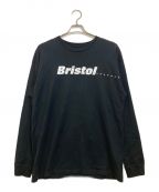 F.C.Real Bristolエフシーレアルブリストル）の古着「L/S REFLECTIVE 45STARS TEE」｜ブラック