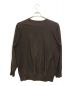 AURALEE (オーラリー) SUPER HIGH GAUGE SWEAT BIG P/O ブラウン サイズ:4：5800円