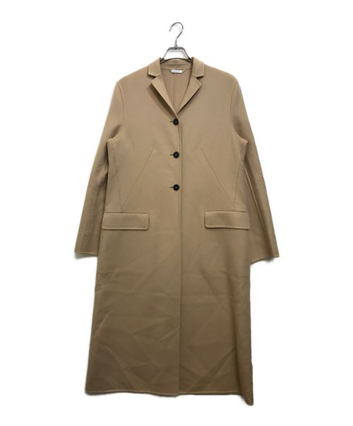 JIL SANDER（ジルサンダー）JIL SANDER (ジルサンダー) カシミヤコート ベージュ サイズ:36の古着・服飾アイテム