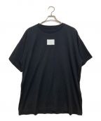 MM6 Maison Margielaエムエムシックス メゾンマルジェラ）の古着「Margiela 6プリントTシャツ」｜ブラック