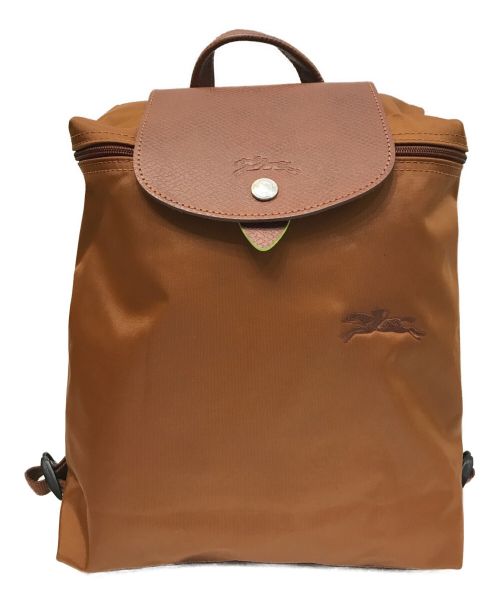 LONGCHAMP（ロンシャン）LONGCHAMP (ロンシャン) ルプリアージュ バックパック ブラウンの古着・服飾アイテム