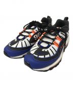 NIKEナイキ）の古着「AIR MAX 98」｜ホワイト×ブルー