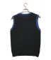 MARC JACOBS (マーク ジェイコブス) Kissers Vest ブルー×ブラック サイズ:M：14000円