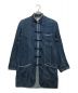 Porter Classic（ポータークラシック）の古着「SUMMER DENIM CHINESE COAT」｜インディゴ