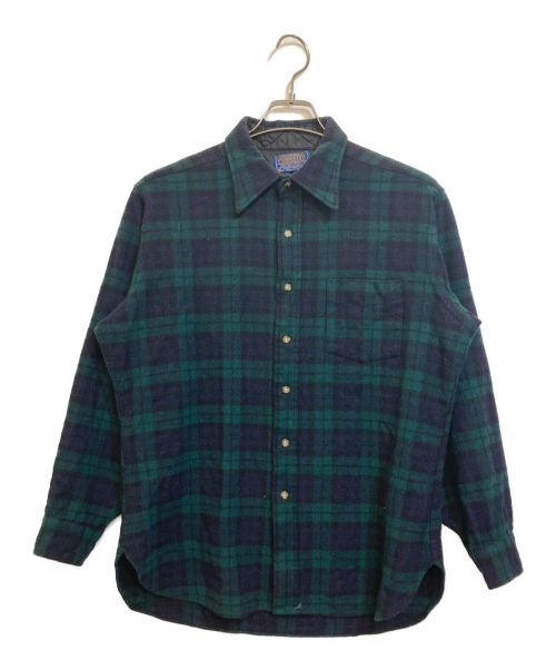 PENDLETON（ペンドルトン）PENDLETON (ペンドルトン) チェックシャツ グリーン サイズ:Lの古着・服飾アイテム