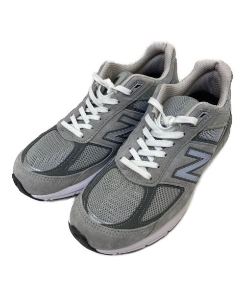 NEW BALANCE（ニューバランス）NEW BALANCE (ニューバランス) 990V5ローカットスニーカー グレー サイズ:27.5の古着・服飾アイテム