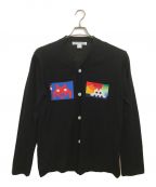 COMME des GARCONS SHIRTコムデギャルソンシャツ）の古着「インベーダーカーディガン」｜ブラック