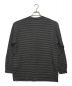 STEVEN ALAN (スティーブンアラン) TC MICRO BORDER LONG SLEEVE TEE-BOX ブラック サイズ:S：5000円