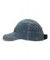 SUPREME (シュプリーム) LogoStripeJacquardDenimCampCap キャップ スカイブルー：6800円