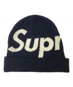 SUPREMEシュプリーム）の古着「Big Logo Beanie」｜ネイビー