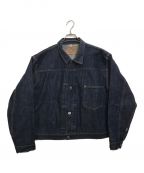 BUZZ RICKSON'Sバズリクソンズ）の古着「WORLD WAR II DENIM BLOUSE SPLIT T」｜インディゴ