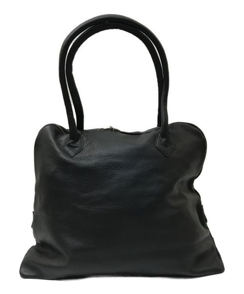 THE FACTORY（ザ ファクトリー）THE FACTORY (ザ ファクトリー) Silva Tote Bag Leather noir レザートートバッグ ブラックの古着・服飾アイテム