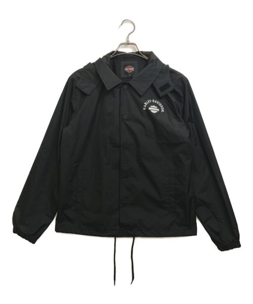 HARLEY-DAVIDSON（ハーレーダビッドソン）HARLEY-DAVIDSON (ハーレーダビッドソン) WINDBREAKER ウィンドブレーカー ブラック サイズ:Ｍ 未使用品の古着・服飾アイテム