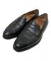 Crockett & Jones（クロケット＆ジョーンズ）の古着「Rosemount コインローファー」｜ブラック