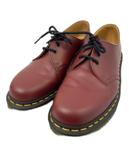 Dr.Martens（ドクターマーチン）Dr.Martens (ドクターマーチン) 3ホールシューズ レッド サイズ:28cmの古着・服飾アイテム