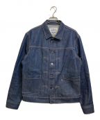 LEVI'S MADE&CRAFTEDリーバイスメイドクラフテッド）の古着「TYPE II トラッカージャケット」｜ブルー