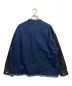 CULLNI (クルニ) Cut-off Band Collar Denim Blouson ブラック×ブルー サイズ:SIZE 2 未使用品：27800円