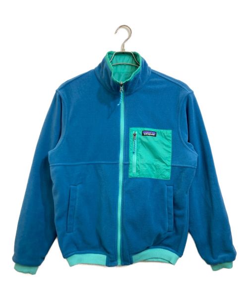 Patagonia（パタゴニア）Patagonia (パタゴニア) リバーシブル・シェルド・マイクロディニ・ジャケット グリーン サイズ:Sの古着・服飾アイテム