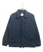 BLUCO WORK GARMENTブルコ ワーク ガーメント）の古着「60/40 Coach Jacket」｜ネイビー